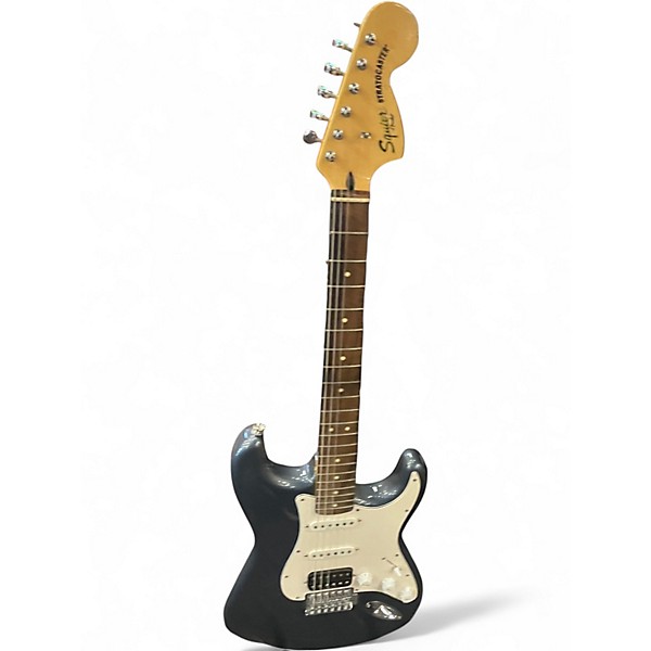 Used Squier Bullet Stratocaster Gunmetal Gray Solid Body Electric Guitar