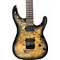 Used 2020 Schecter Guitar Research C-6 Pro Dark Poplar Burl Solid Body Electric Guitar thumbnail