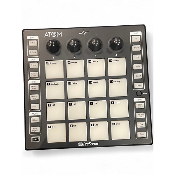 Used PreSonus ATOM MIDI Controller
