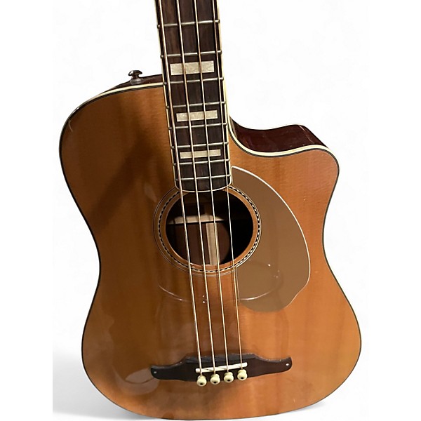 Used Fender CALIFORNIA KINGMAN SERIES Natural Acoustic Bass Guitar