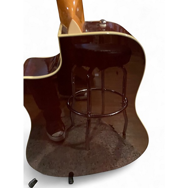 Used Fender CALIFORNIA KINGMAN SERIES Natural Acoustic Bass Guitar