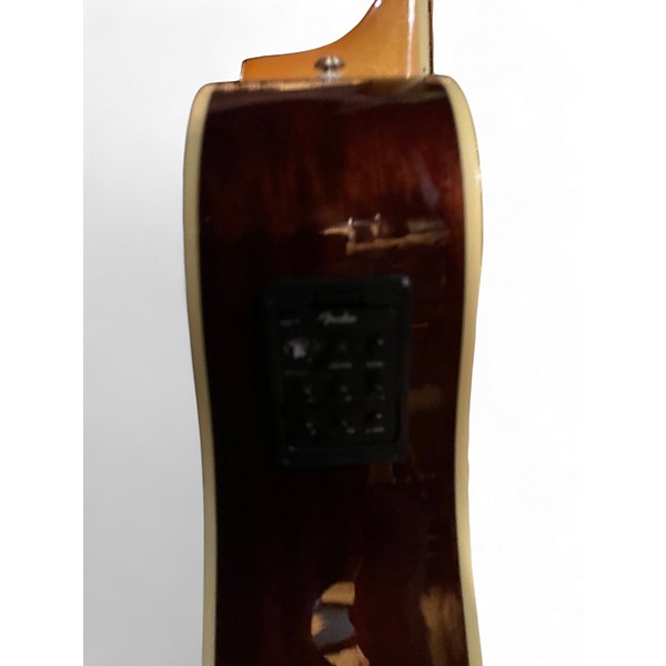 Used Fender CALIFORNIA KINGMAN SERIES Natural Acoustic Bass Guitar