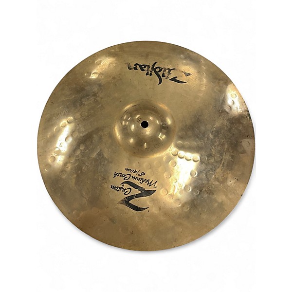Used Zildjian 16in Z Custom Medium Crash Cymbal