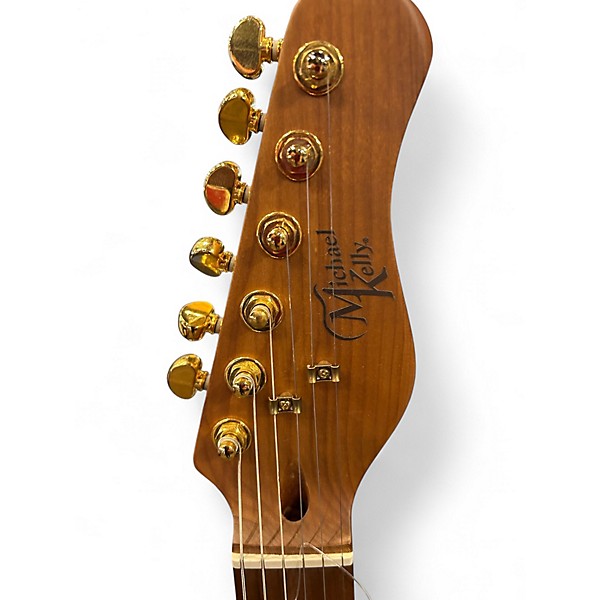 Used Michael Kelly Mod shop 67 Sherry burst Solid Body Electric Guitar