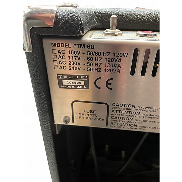 Used Tech 21 Trademark 60 1X12 Guitar Combo Amp