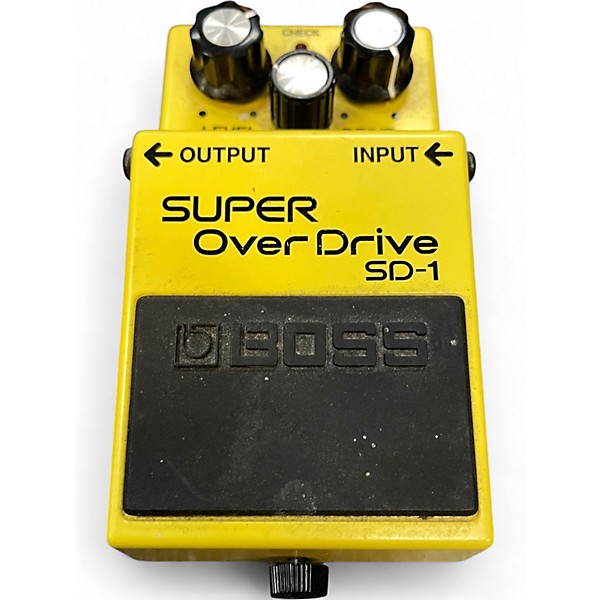 Used BOSS SD1 Super Overdrive Effect Pedal