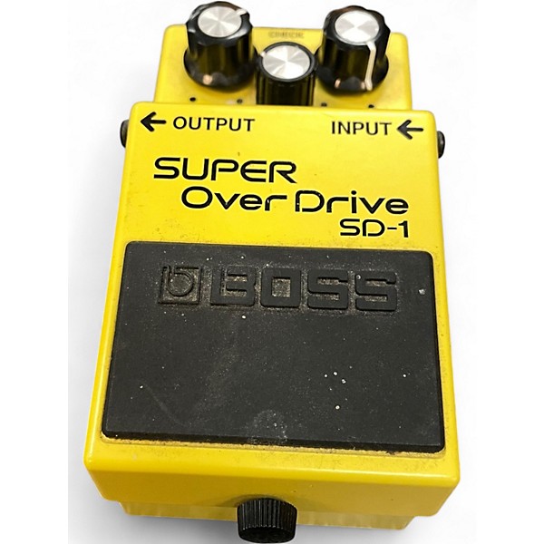 Used BOSS SD1 Super Overdrive Effect Pedal