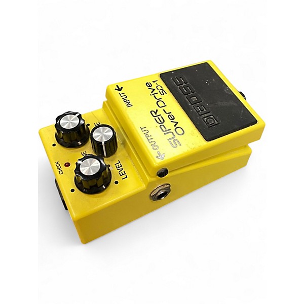 Used BOSS SD1 Super Overdrive Effect Pedal