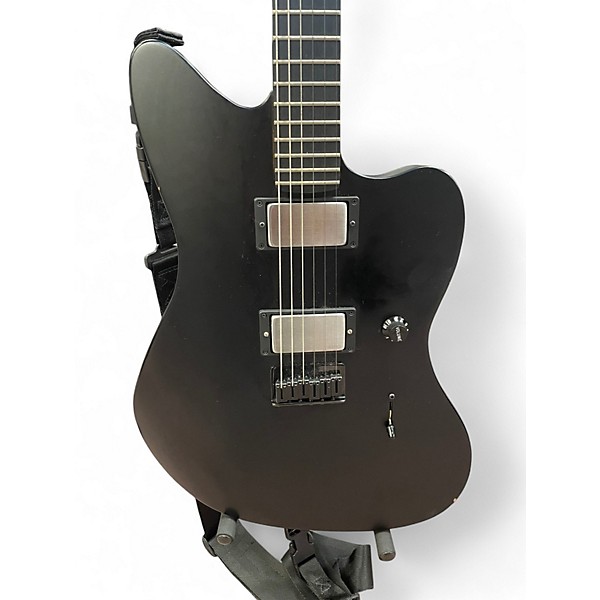Used Fender Jim Root Signature Jazzmaster Black Solid Body Electric Guitar