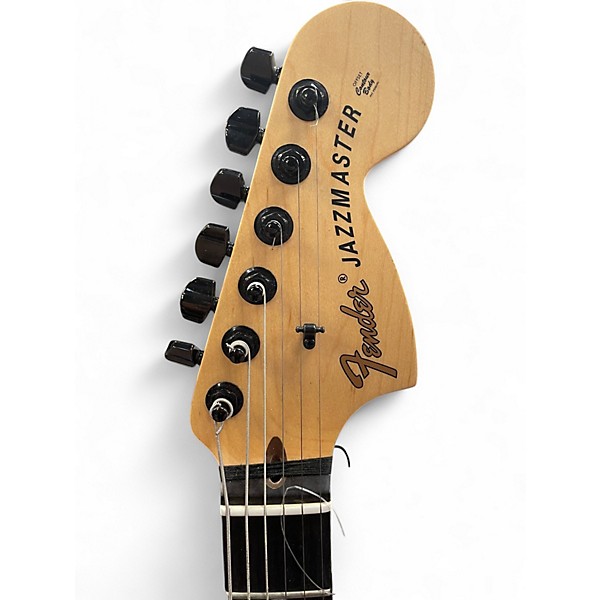 Used Fender Jim Root Signature Jazzmaster Black Solid Body Electric Guitar