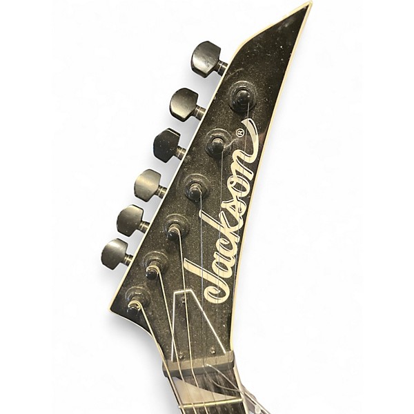 Used Jackson JS20 DKQ 2PT Transparent Green Solid Body Electric Guitar