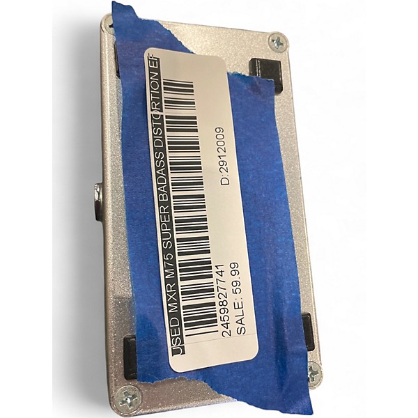 Used MXR M75 Super Badass Distortion Effect Pedal