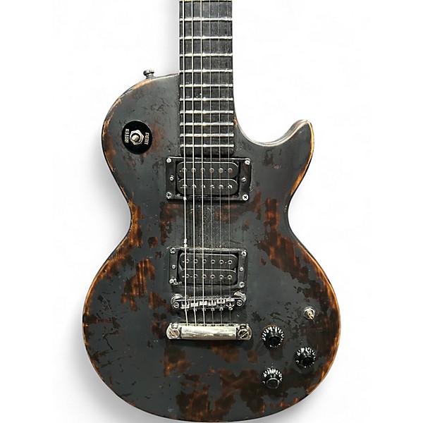 Used Gibson Les Paul Gothic  Satin Black  Solid Body Electric Guitar