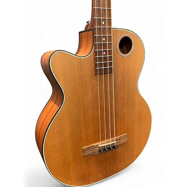 Used Boulder Creek EBR3-N4L Vintage Natural Acoustic Bass Guitar