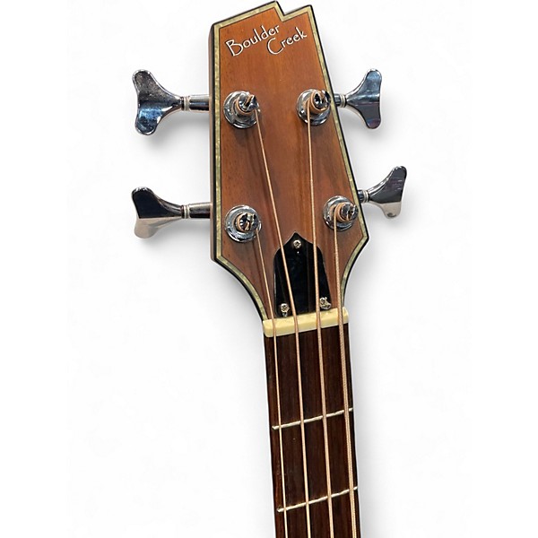 Used Boulder Creek EBR3-N4L Vintage Natural Acoustic Bass Guitar