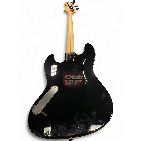 Used Fender Aerodyne Jazz Bass Black Electric Bass Guitar