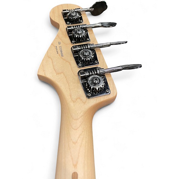 Used Fender Aerodyne Jazz Bass Black Electric Bass Guitar