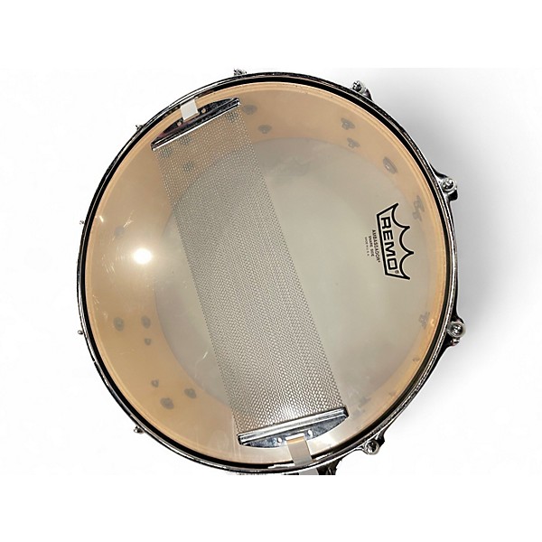 Used Ludwig 14X4 Accent CS Snare Red Drum