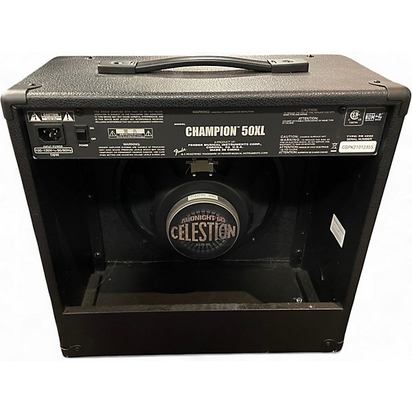 Used Fender CHAMPION 50 XL Guitar Combo Amp