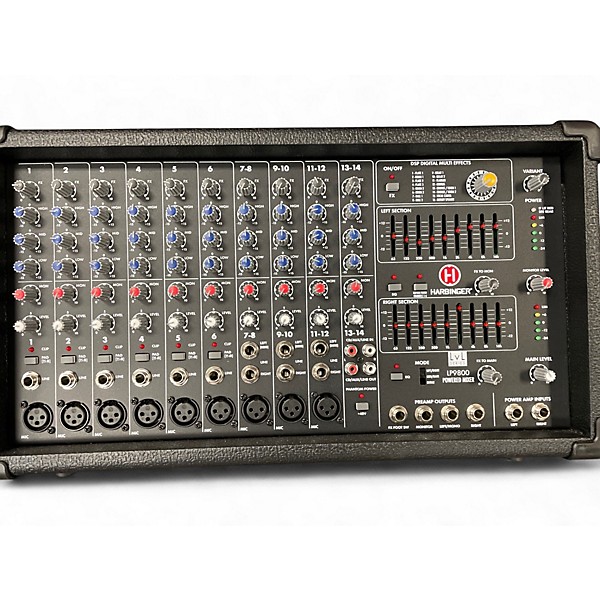 Used Harbinger LP9800214605805 Powered Mixer