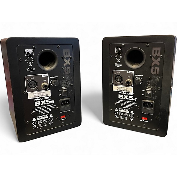 Used M-Audio BX5 D2 Pair Powered Monitor