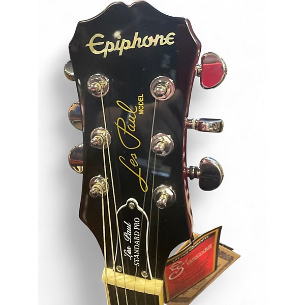 Used Epiphone Les Paul Standard Pro 2 Color Sunburst Solid Body Electric Guitar