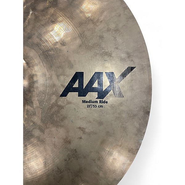 Used SABIAN 21in AAX MEDIUM RIDE Cymbal