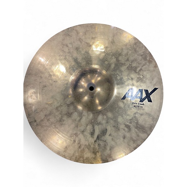 Used SABIAN 16in AAX THIN CRASH Cymbal