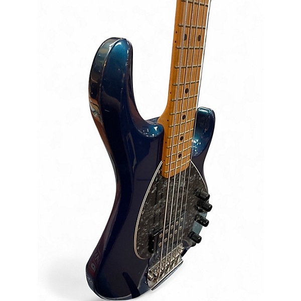 Used Ernie Ball Music Man Stingray 5 H Baltic Blue Electric Bass Guitar