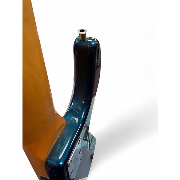 Used Ernie Ball Music Man Stingray 5 H Baltic Blue Electric Bass Guitar