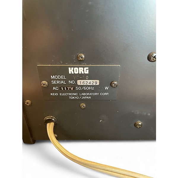 Vintage 1980s KORG BC10 VOCODER Synthesizer