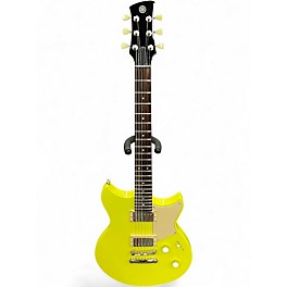 Used Yamaha RSE20 Neon Yellow Solid Body Electric Guitar