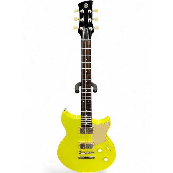 Used Yamaha RSE20 Neon Yellow Solid Body Electric Guitar
