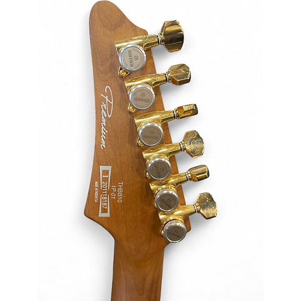 Used Ibanez THBB10 Black Solid Body Electric Guitar