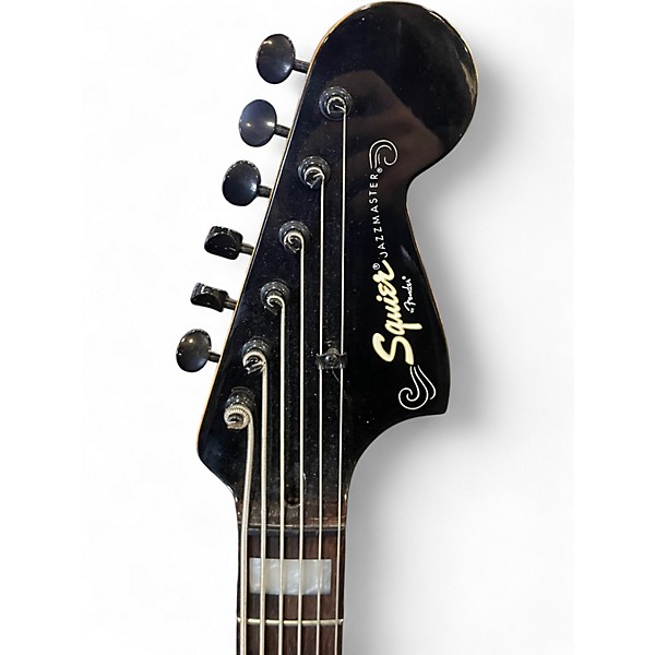 Used Squier Vintage Modified Baritone Jazzmaster LIMITED EDITION Black Baritone Guitars