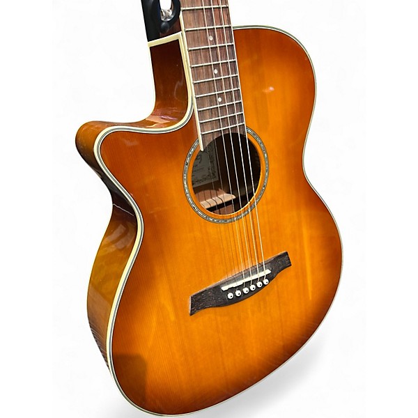 Used Ibanez AEG18LII 2 Tone Sunburst Acoustic Electric Guitar