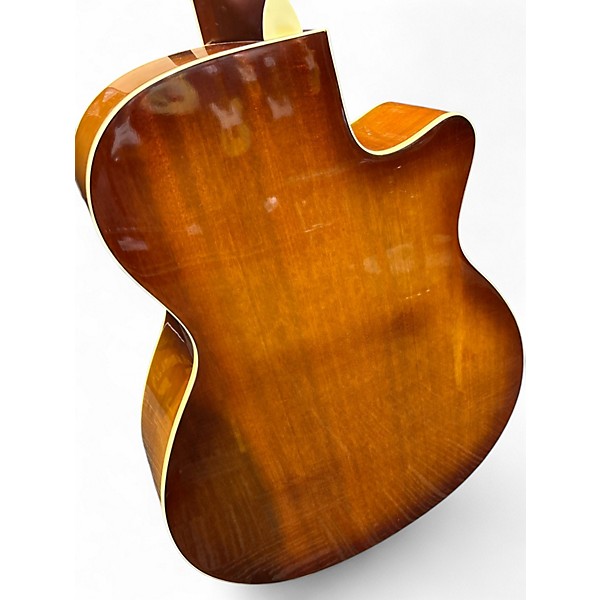 Used Ibanez AEG18LII 2 Tone Sunburst Acoustic Electric Guitar