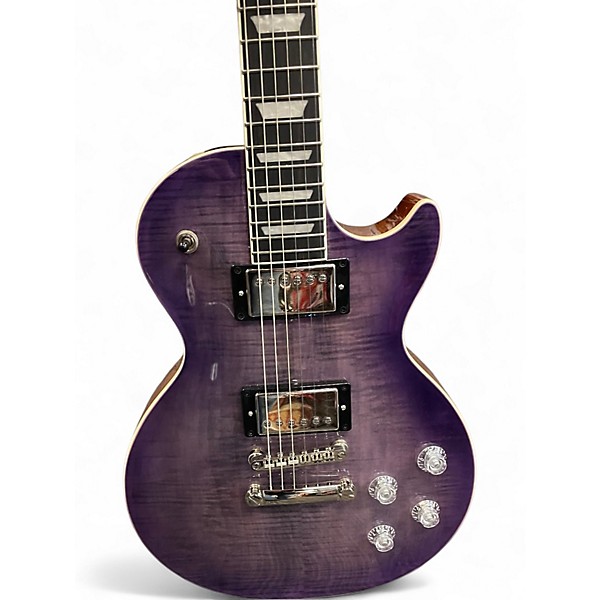 Used Epiphone Les Paul Modern Purple Burst Solid Body Electric Guitar