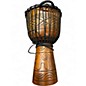 Used MEINL Artifact Series Hand-Carved Djembe 13 in. Brown Djembe