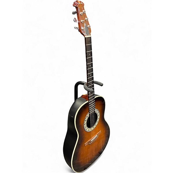 Vintage 1977 Ovation 1111 2 Color Sunburst Acoustic Guitar
