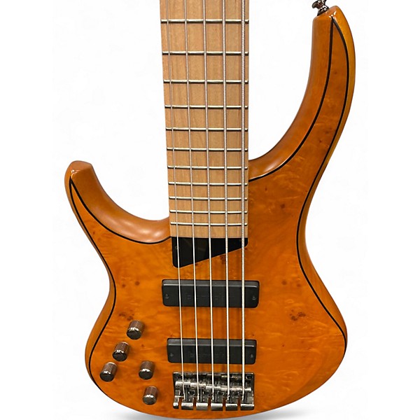 Used MTD KINGSTON Z 5 STRING Natural Electric Bass Guitar