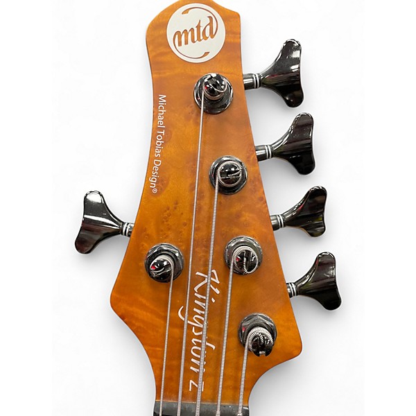 Used MTD KINGSTON Z 5 STRING Natural Electric Bass Guitar