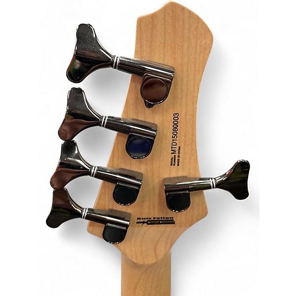 Used MTD KINGSTON Z 5 STRING Natural Electric Bass Guitar