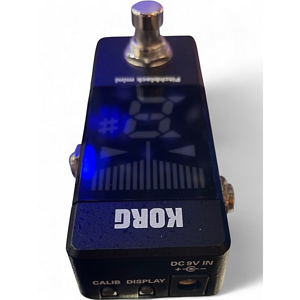 Used KORG pitchblack mini Tuner Pedal
