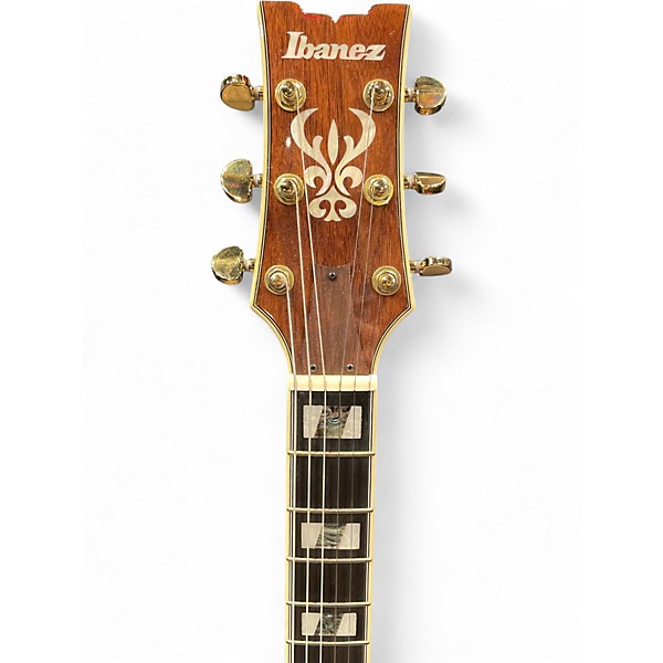 Used Ibanez AM153 DARK BROWN SUNBURST Hollow Body Electric Guitar