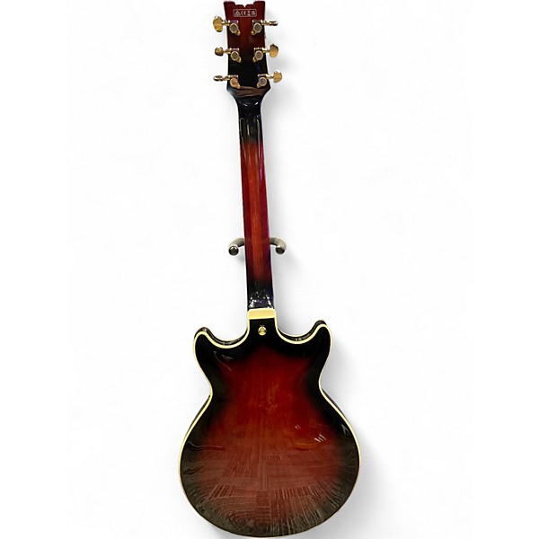 Used Ibanez AM153 DARK BROWN SUNBURST Hollow Body Electric Guitar