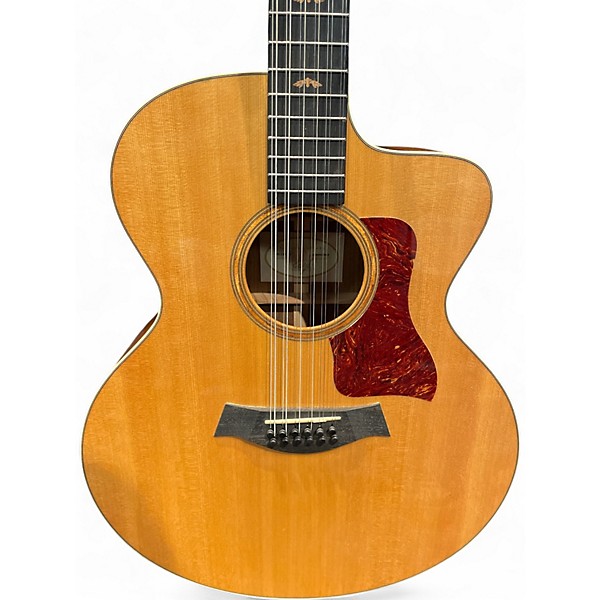 Used Taylor 455-CE-L30 Natural 12 String Acoustic Electric Guitar