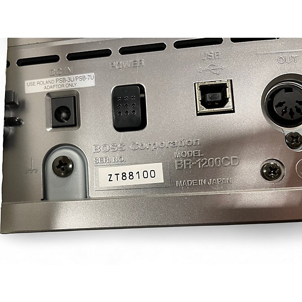 Used BOSS BR1200CD MultiTrack Recorder
