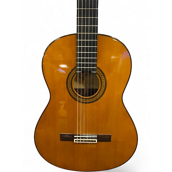 Used Yamaha G240 solid rosewood back and sides natural Classical Acoustic Guitar