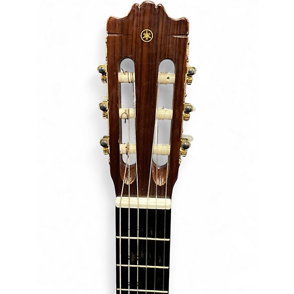 Used Yamaha G240 solid rosewood back and sides natural Classical Acoustic Guitar